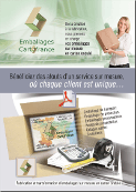 Catalogue PDF Emballages Cartofrance (papiers cartons ondulés) optimisé pour Internet
